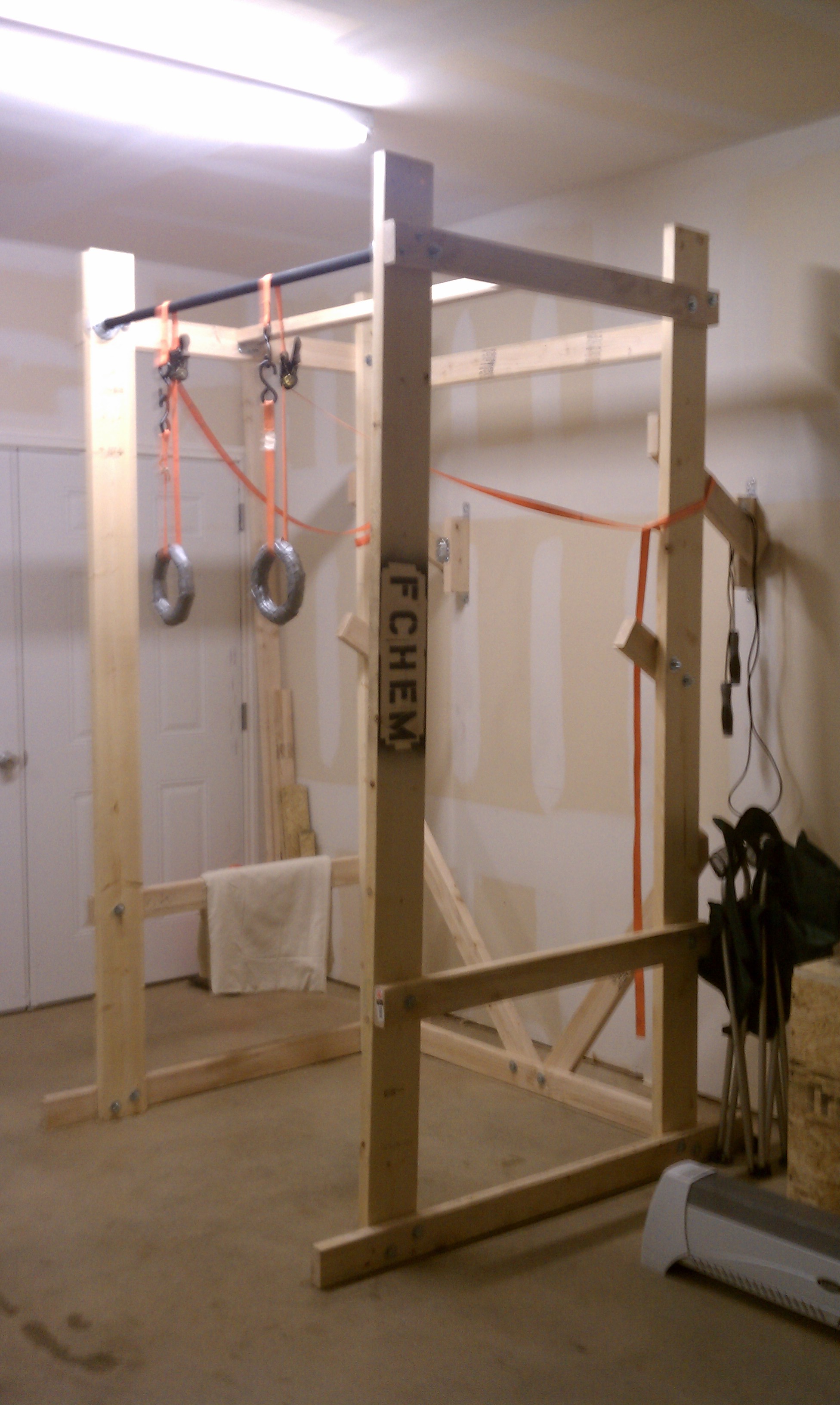 Homemade Pull Up Bar