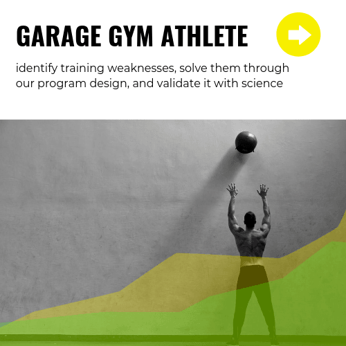 Put the method into practice — train with Garage Gym Athlete