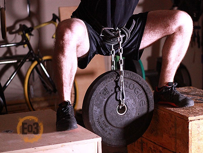 Hip Belt Squat, garage gym
