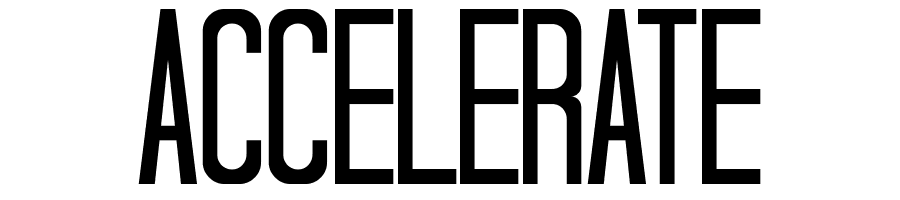 ACCELERATE HEADER