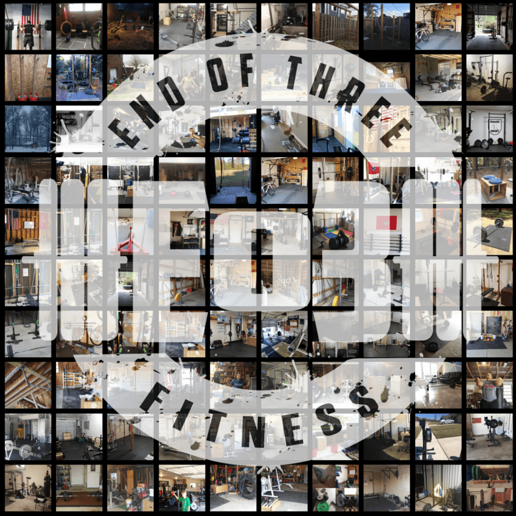 Garage Gym, garage gyms, end of three fitness, tim ferris, rich froning