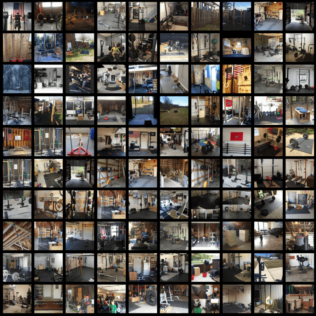 Garage Gym, garage gyms, end of three fitness, tim ferris, rich froning