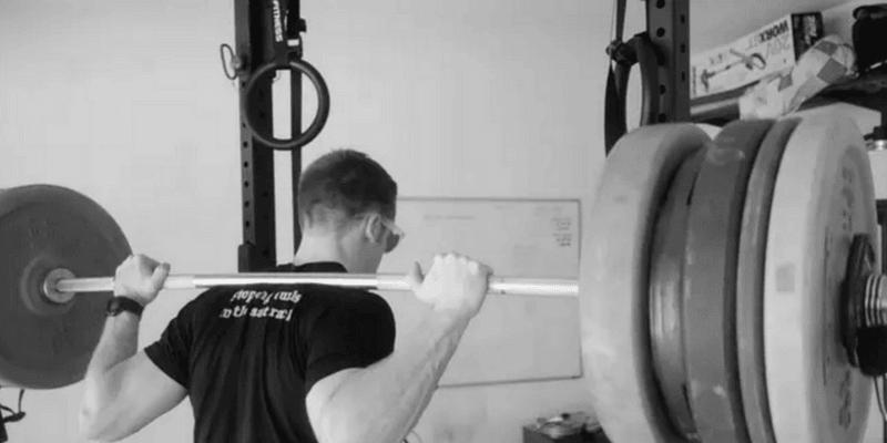 end of three fitness, garage gym athlete, training, inconsistent training, consistency, results, fitness, crossfit, strength training
