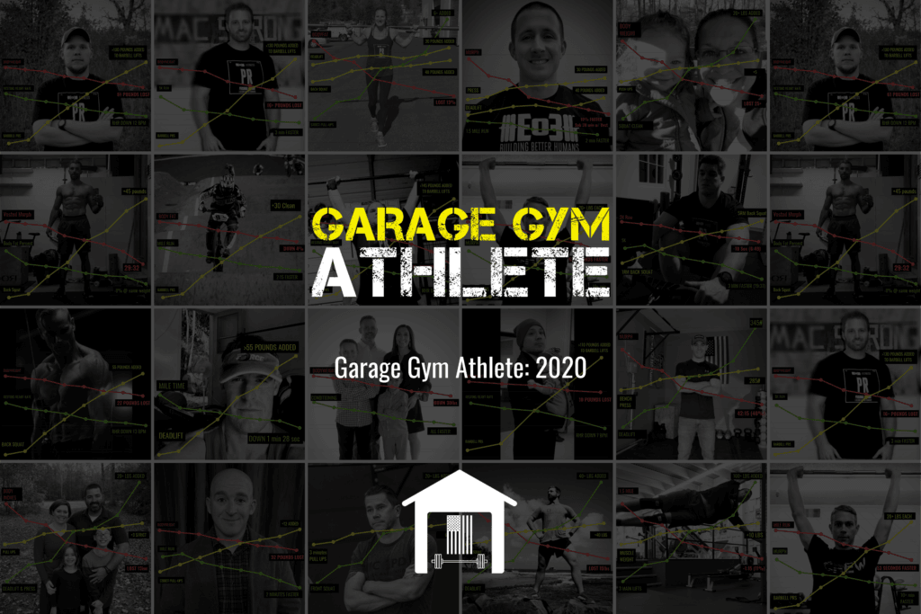 garage gym, garage gym athlete, fitness, end of three fitness, 2020, new cycles, operation overlord