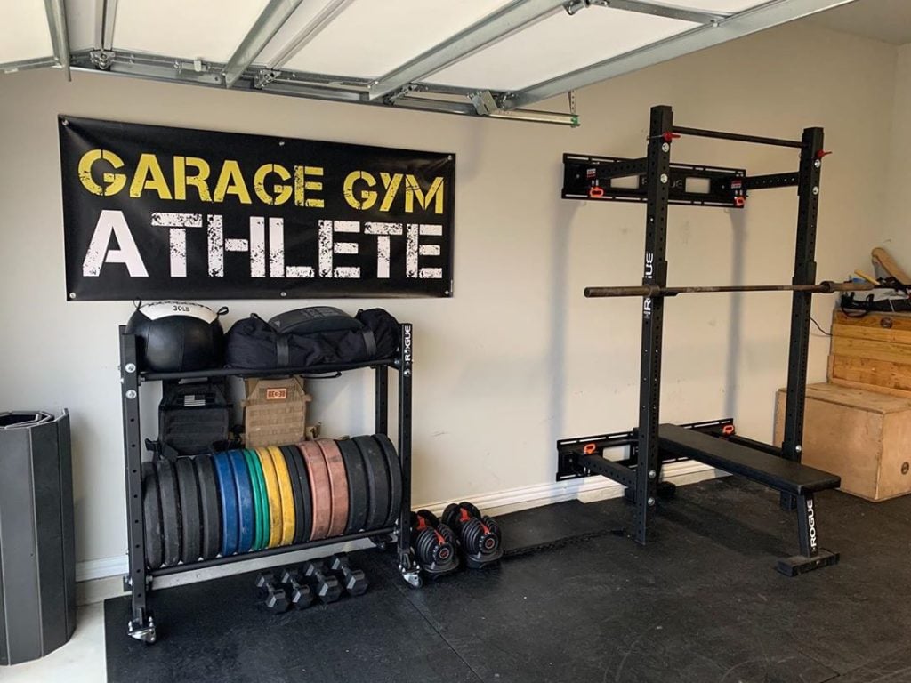 garage gym, garage gym athlete, garage gym tour