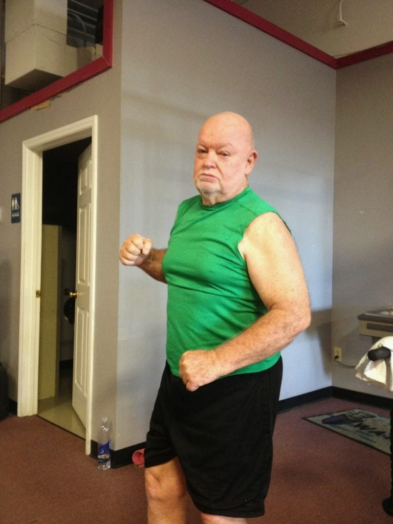 garage gym athlete, 