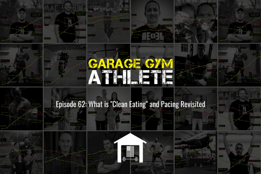 garage gym, garage gym athlete, end of three fitness, fitness, meet yourself Saturday, pacing, clean eating, heavy load short distance