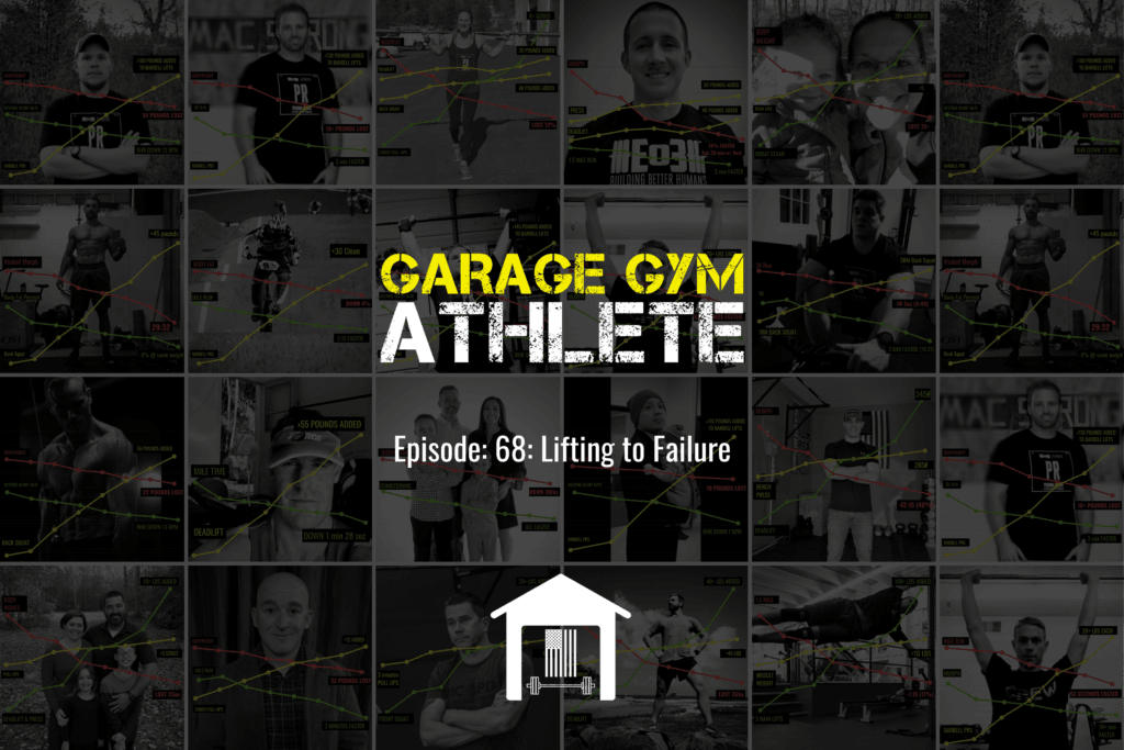 garage gym, garage gym athlete, end of three fitness, fitness, lifting to failure, meet yourself Saturday, harder to kill 5-miler, skills for fitness