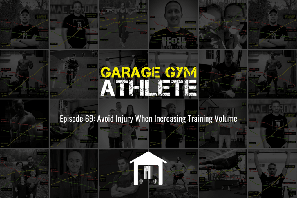 garage gym, garage gym athlete, end of three fitness, fitness, Avoid Injury When Increasing Training Volume, meet yourself Saturday, stairway to heaven best equipment