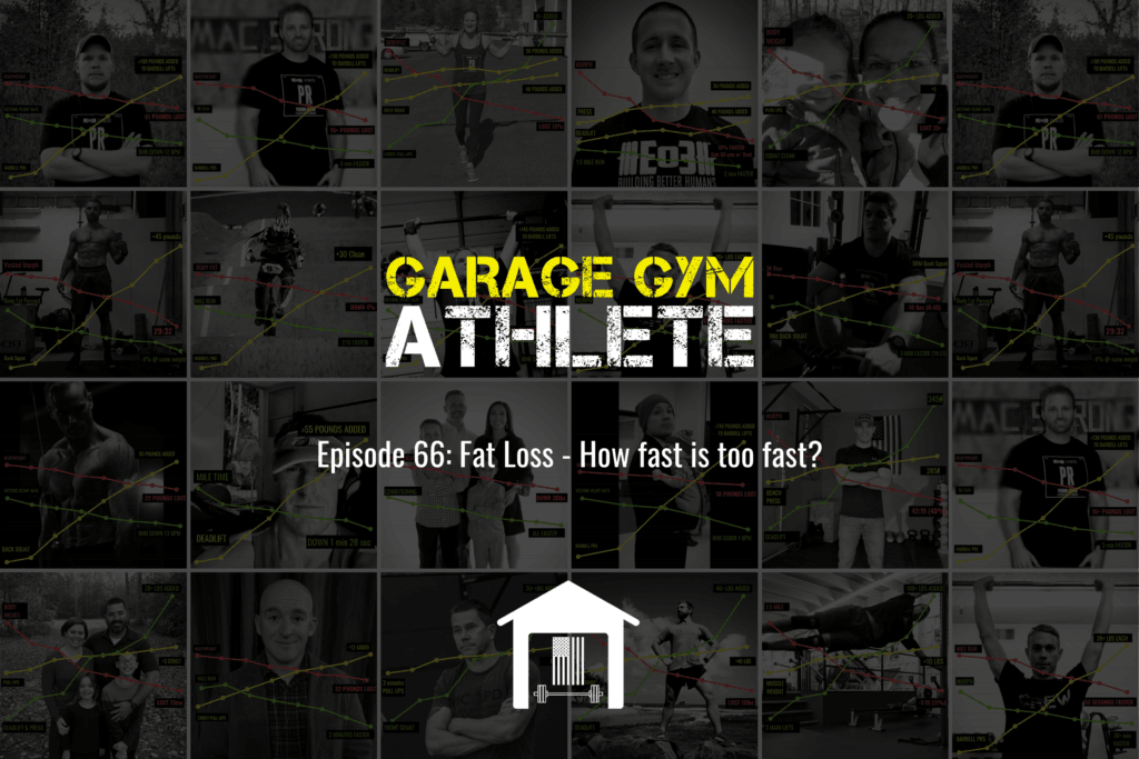 garage gym, garage gym athlete, end of three fitness, fitness, meet yourself Saturday, fat loss-how fast is too fast, The 21 Irrefutable Laws of Leadership, fat and sugar