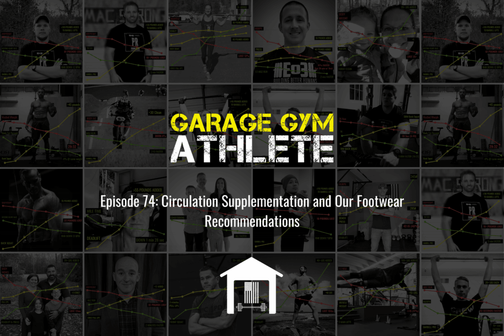 garage gym, garage gym athlete, end of three fitness, fitness, circulation supplementation, turmeric, footwear, 1/4 mile for humanity, meet yourself Saturday
