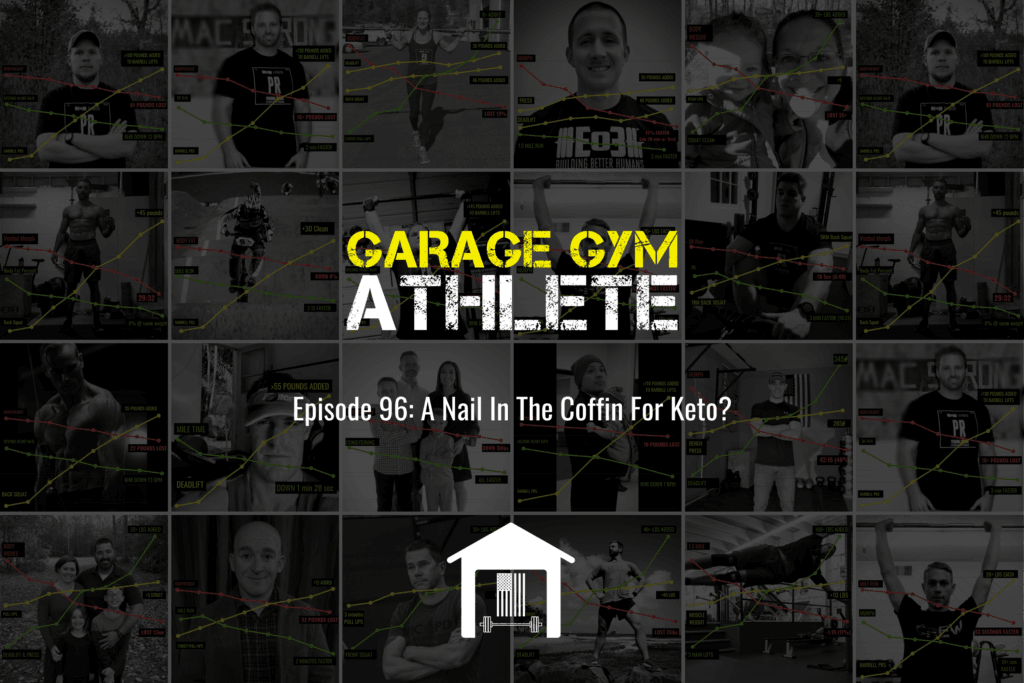 garage gym, garage gym athlete, end of three fitness, fitness, A Nail In The Coffin For Keto? meet yourself Saturday, what the ruck!?