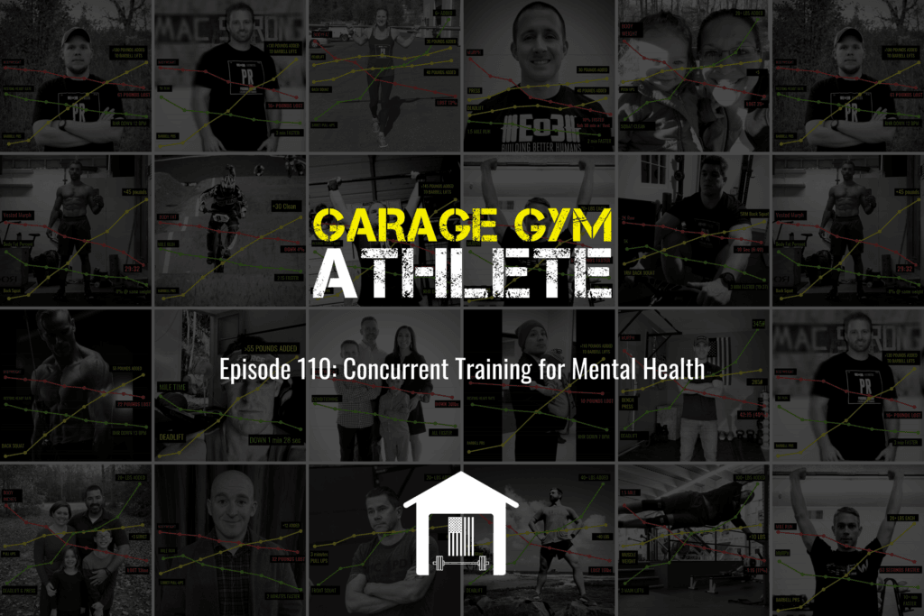 garage gym, garage gym athlete, end of three fitness, fitness, concurrent training for mental health, breath regulation when wearing the weighted vest during workouts, perpetual motion, meet yourself Saturday