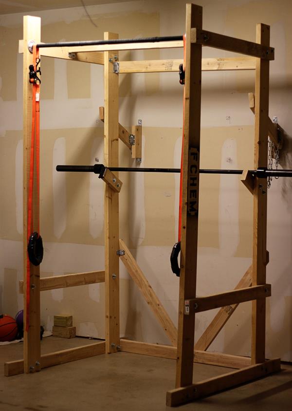 Build Your Own Power Rack End Of Three Fitness - Diy Squat Rack Plans